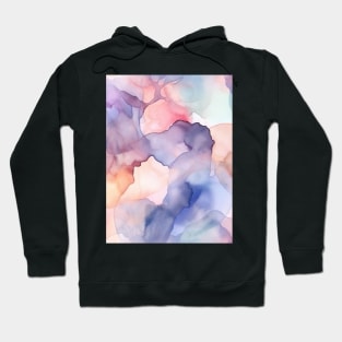 Colorful Watercolor Pattern - 01 Hoodie